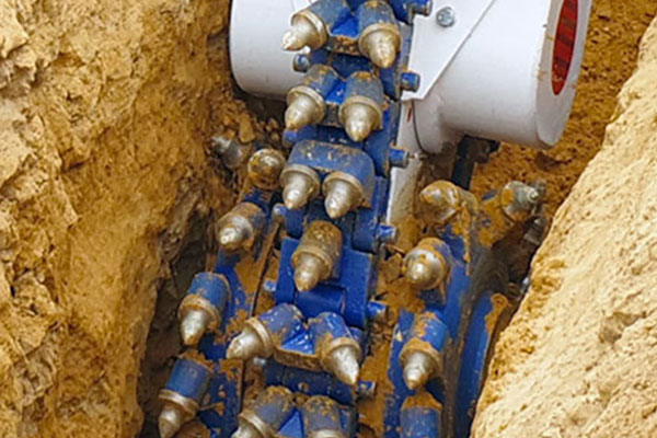 Fraise à chaîne / à tambour - raboteuse