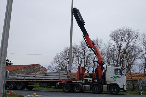 Le transport de matériels énergétiques