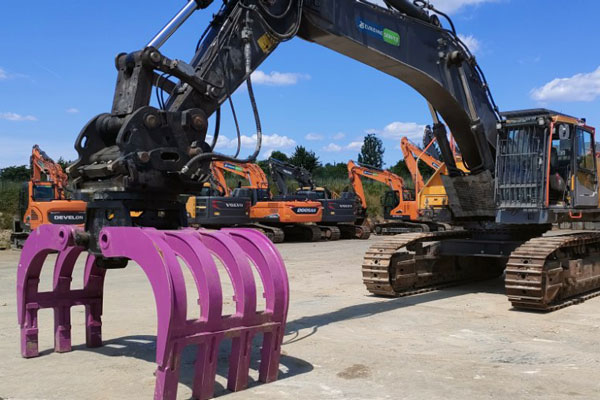 Pince à enrochement