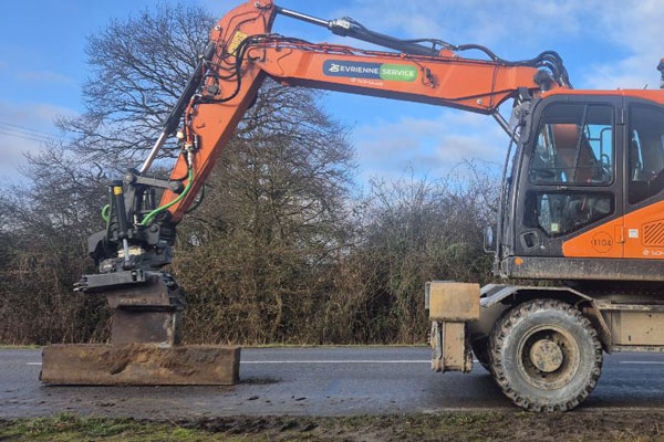 Poutre de compactage