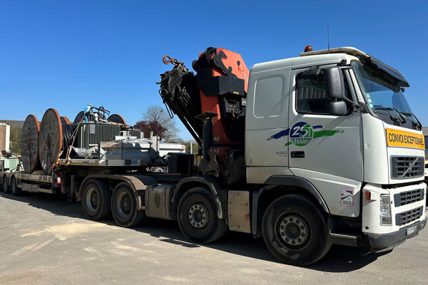Le transport de matériels énergétiques