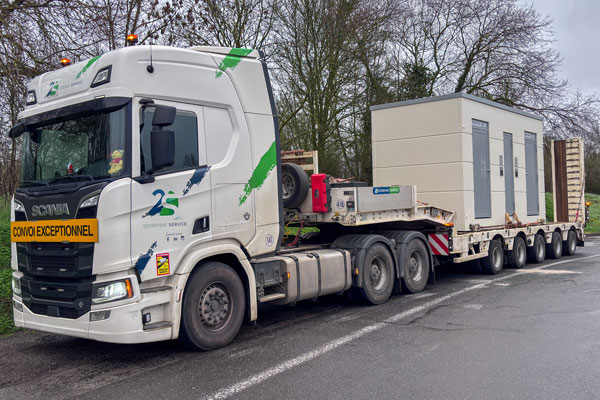 Le transport de matériels énergétiques