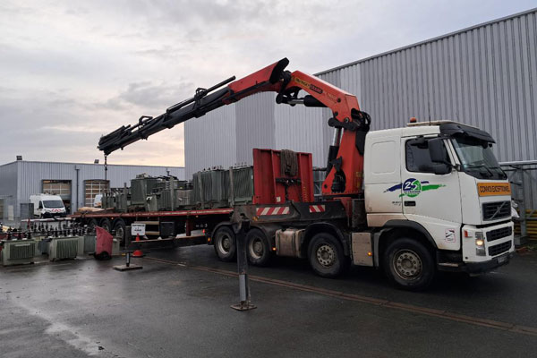 Le transport de matériels énergétiques