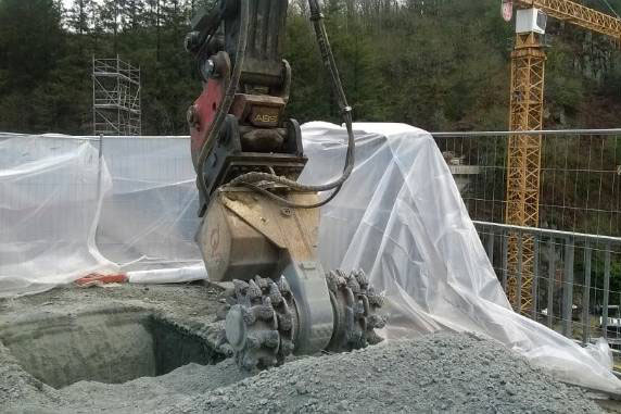 Barrage de Mervent  Charier et Demathieu Bard