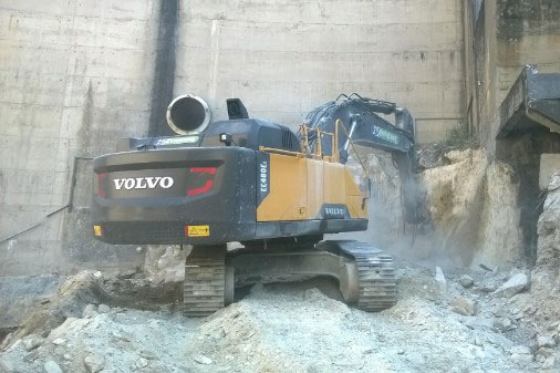 Barrage de Mervent  Charier et Demathieu Bard